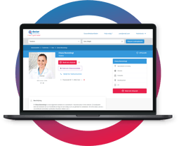 Waargave van een online profiel op het platform Doctoranytime