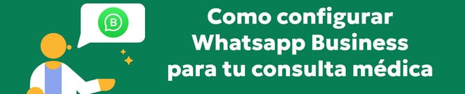 WhatsApp_Knowledge_Configura whatsapp para consulta medica