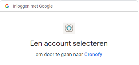 Synchronisatie met een Google account 4