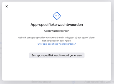 Synchroniseren met een iCloud-account 10