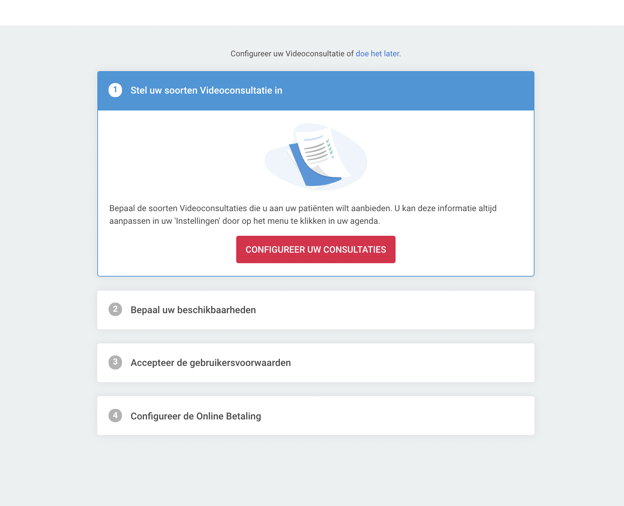 Videoconsultaties instellen 2